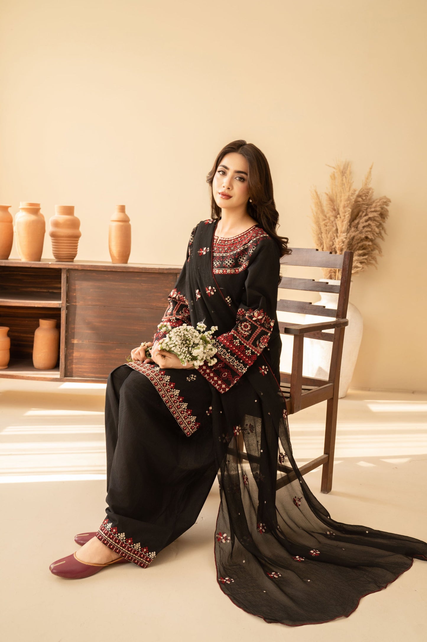 Tiraz 3 Piece Stitched